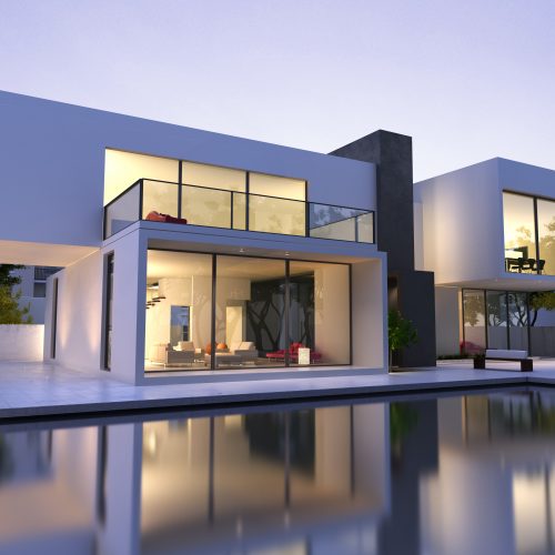 Modern house with pool Inspiration